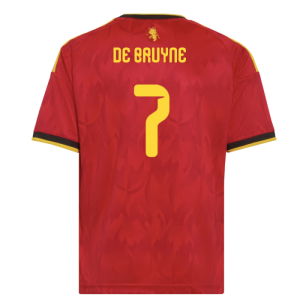 2026-2027 Belgium Home Shirt (Kids) (De Bruyne 7)