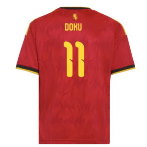 2026-2027 Belgium Home Shirt (Kids) (Doku 11)