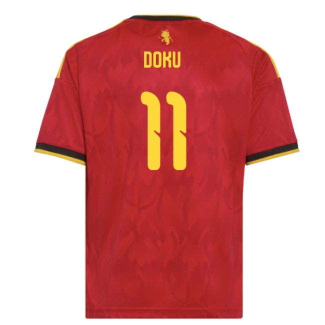 2026-2027 Belgium Home Shirt (Kids) (Doku 11)