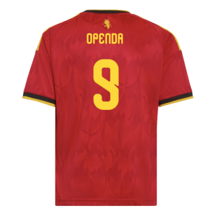 2026-2027 Belgium Home Shirt (Kids) (Openda 9)