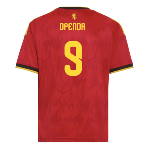 2026-2027 Belgium Home Shirt (Kids) (Openda 9)