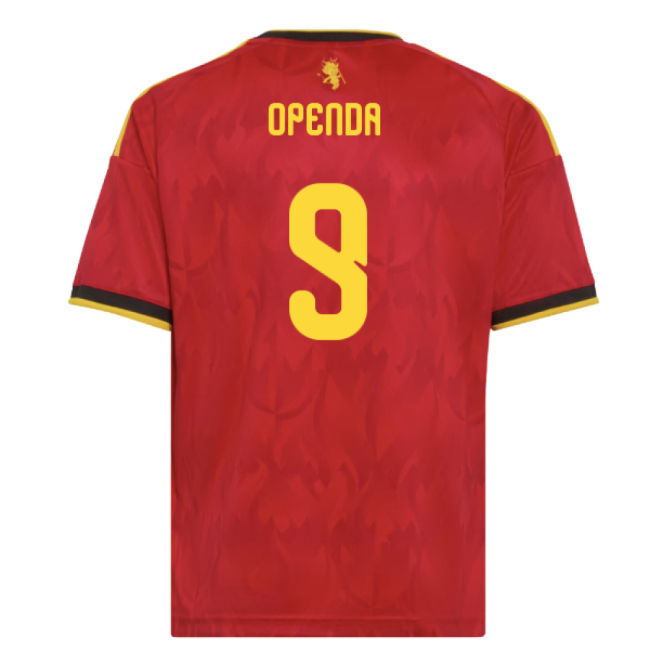 2026-2027 Belgium Home Shirt (Kids) (Openda 9)