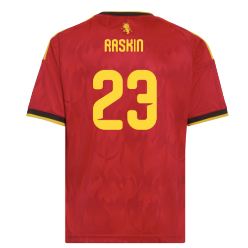 2026-2027 Belgium Home Shirt (Kids) (Raskin 23)