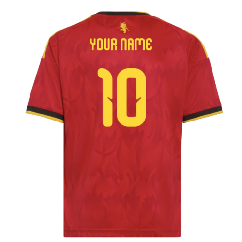 2026-2027 Belgium Home Shirt (Kids) (Your Name)