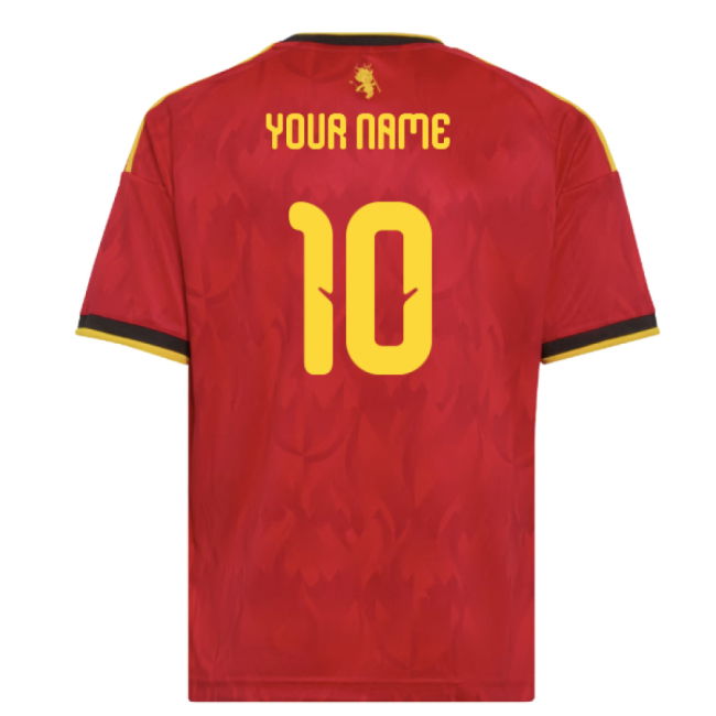 2026-2027 Belgium Home Shirt (Kids) (Your Name)