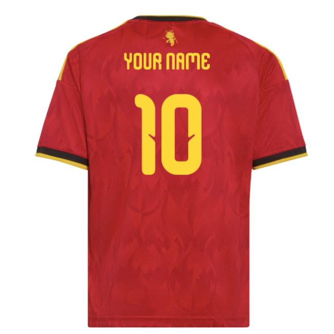 2026-2027 Belgium Home Shirt (Kids) (Your Name)
