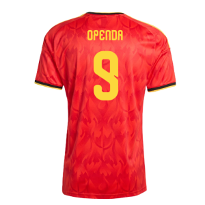 2026-2027 Belgium Home Shirt (Openda 9)