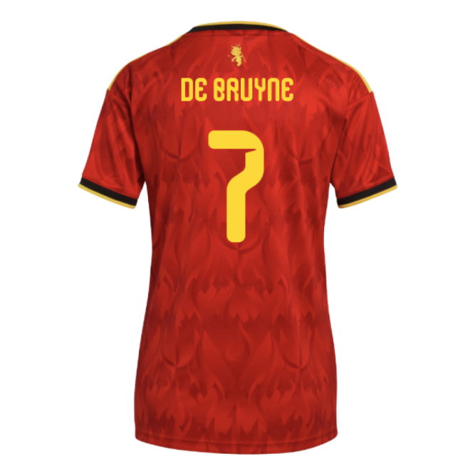 2026-2027 Belgium Home Shirt (Womens) (De Bruyne 7)