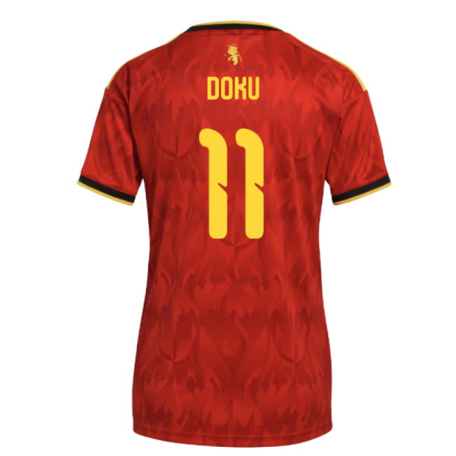 2026-2027 Belgium Home Shirt (Womens) (Doku 11)
