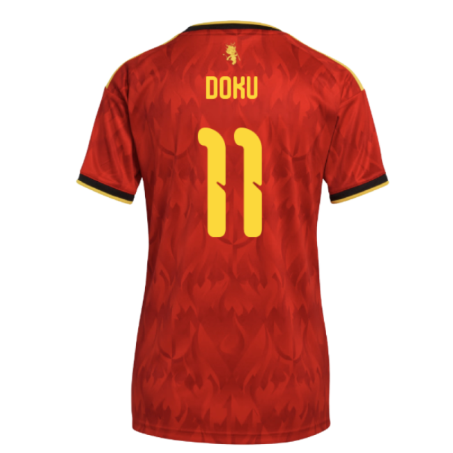 2026-2027 Belgium Home Shirt (Womens) (Doku 11)