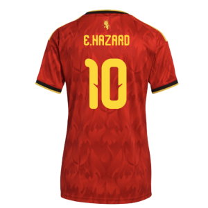2026-2027 Belgium Home Shirt (Womens) (E.Hazard 10)