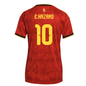 2026-2027 Belgium Home Shirt (Womens) (E.Hazard 10)