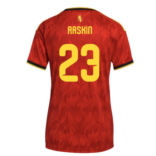 2026-2027 Belgium Home Shirt (Womens) (Raskin 23)