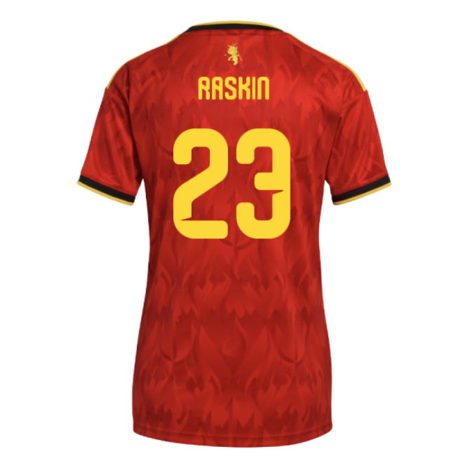 2026-2027 Belgium Home Shirt (Womens) (Raskin 23)