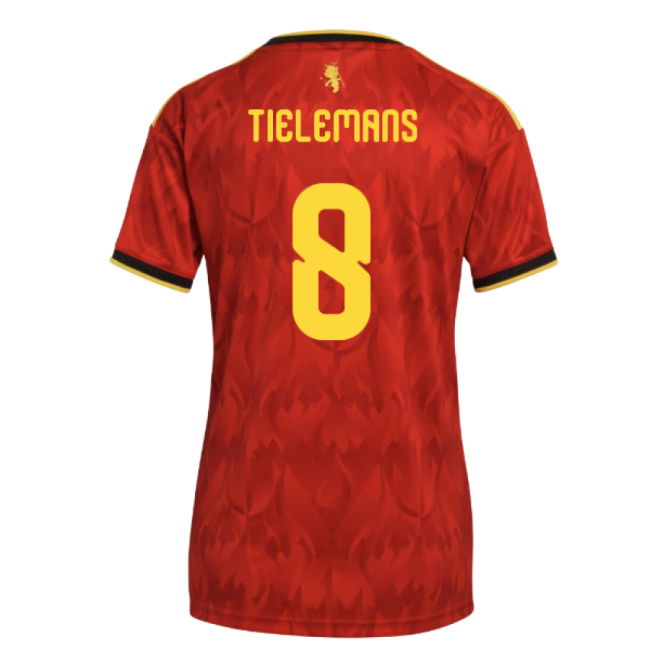 2026-2027 Belgium Home Shirt (Womens) (Tielemans 8)