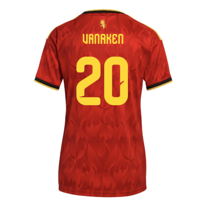 2026-2027 Belgium Home Shirt (Womens) (Vanaken 20)