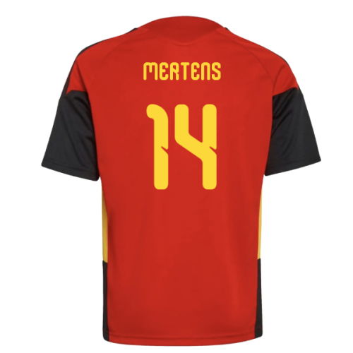 2026-2027 Belgium Training Jersey (Red) - Kids (Mertens 14)