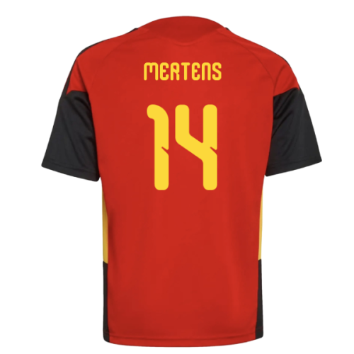2026-2027 Belgium Training Jersey (Red) - Kids (Mertens 14)
