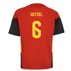 2026-2027 Belgium Training Jersey (Red) - Kids (Witsel 6)