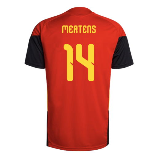 2026-2027 Belgium Training Jersey (Red) (Mertens 14)