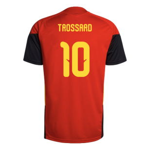 2026-2027 Belgium Training Jersey (Red) (Trossard 10)