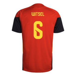 2026-2027 Belgium Training Jersey (Red) (Witsel 6)