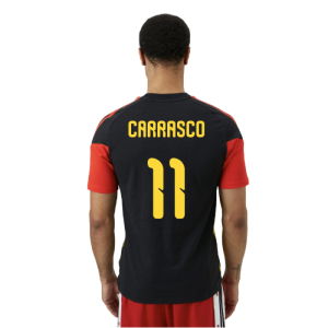 2026-2027 Belgium Training Tee (Black) (Carrasco 11)