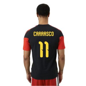 2026-2027 Belgium Training Tee (Black) (Carrasco 11)