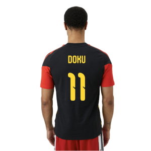 2026-2027 Belgium Training Tee (Black) (Doku 11)