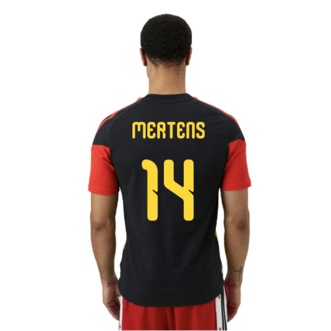 2026-2027 Belgium Training Tee (Black) (Mertens 14)