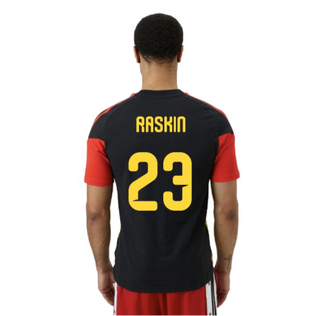 2026-2027 Belgium Training Tee (Black) (Raskin 23)