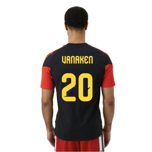 2026-2027 Belgium Training Tee (Black) (Vanaken 20)