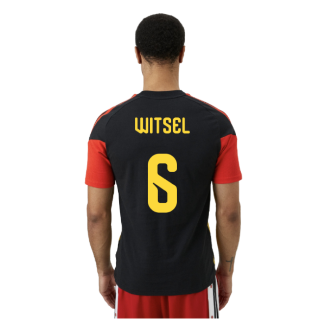 2026-2027 Belgium Training Tee (Black) (Witsel 6)