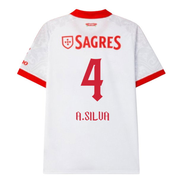 2026-2027 Benfica Away Shirt (Kids) (A.Silva 4)