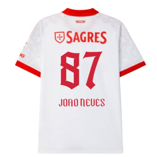 2026-2027 Benfica Away Shirt (Kids) (Joao Neves 87)