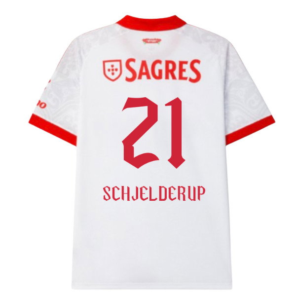 2026-2027 Benfica Away Shirt (Kids) (Schjelderup 21)