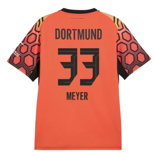 2026-2027 Borussia Dortmund Home Goalkeeper Shirt (Red) (Meyer 33)