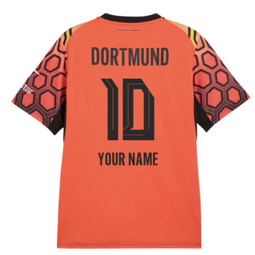 2026-2027 Borussia Dortmund Home Goalkeeper Shirt (Red) (Your Name)