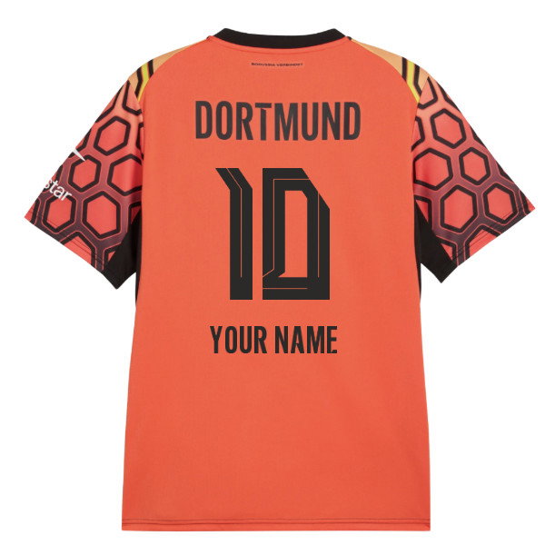 2026-2027 Borussia Dortmund Home Goalkeeper Shirt (Red) (Your Name)