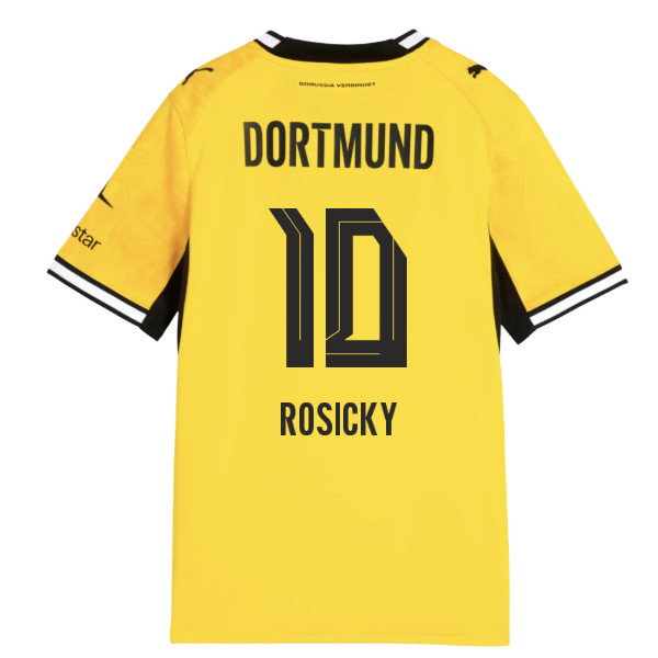 2026-2027 Borussia Dortmund Home Shirt (Kids) (Rosicky 10)