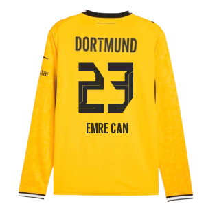 2026-2027 Borussia Dortmund Long Sleeve Home Shirt (Emre Can 23)