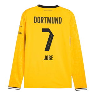 2026-2027 Borussia Dortmund Long Sleeve Home Shirt (Jobe 7)