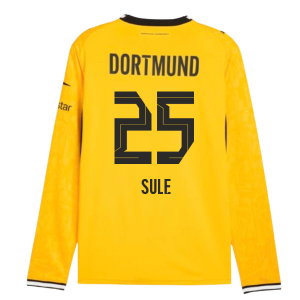 2026-2027 Borussia Dortmund Long Sleeve Home Shirt (Sule 25)