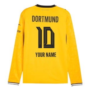 2026-2027 Borussia Dortmund Long Sleeve Home Shirt