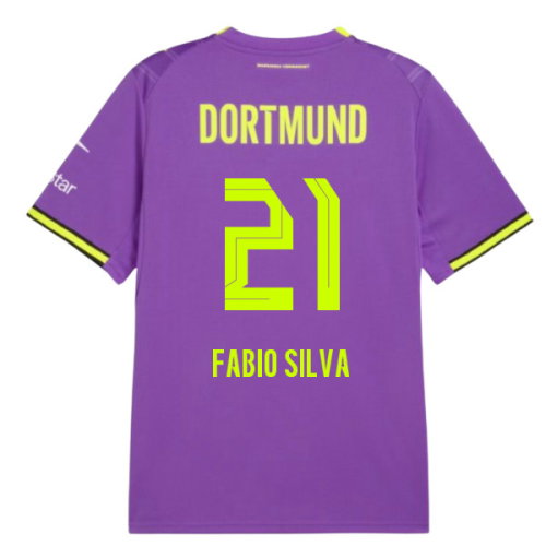 2026-2027 Borussia Dortmund Third Shirt (Fabio Silva 21)