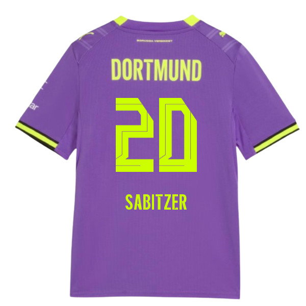 2026-2027 Borussia Dortmund Third Shirt (Kids) (Sabitzer 20)
