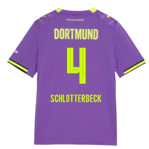 2026-2027 Borussia Dortmund Third Shirt (Kids) (Schlotterbeck 4)