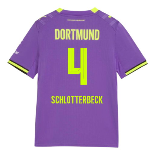 2026-2027 Borussia Dortmund Third Shirt (Kids) (Schlotterbeck 4)
