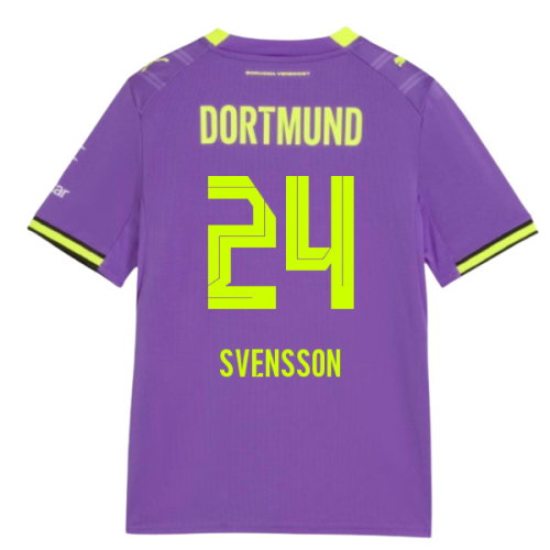 2026-2027 Borussia Dortmund Third Shirt (Kids) (Svensson 24)