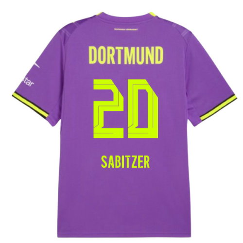 2026-2027 Borussia Dortmund Third Shirt (Sabitzer 20)
